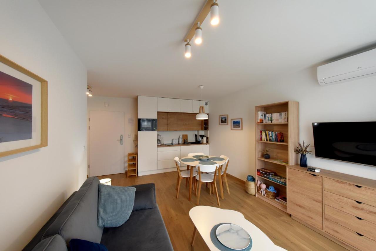 Apartament Na Fali III Гжибово Екстер'єр фото